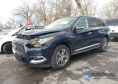 2020 Infiniti Qx60 Pure Awd from USA, damaged, VIN 5N1DL0MM5LC516231